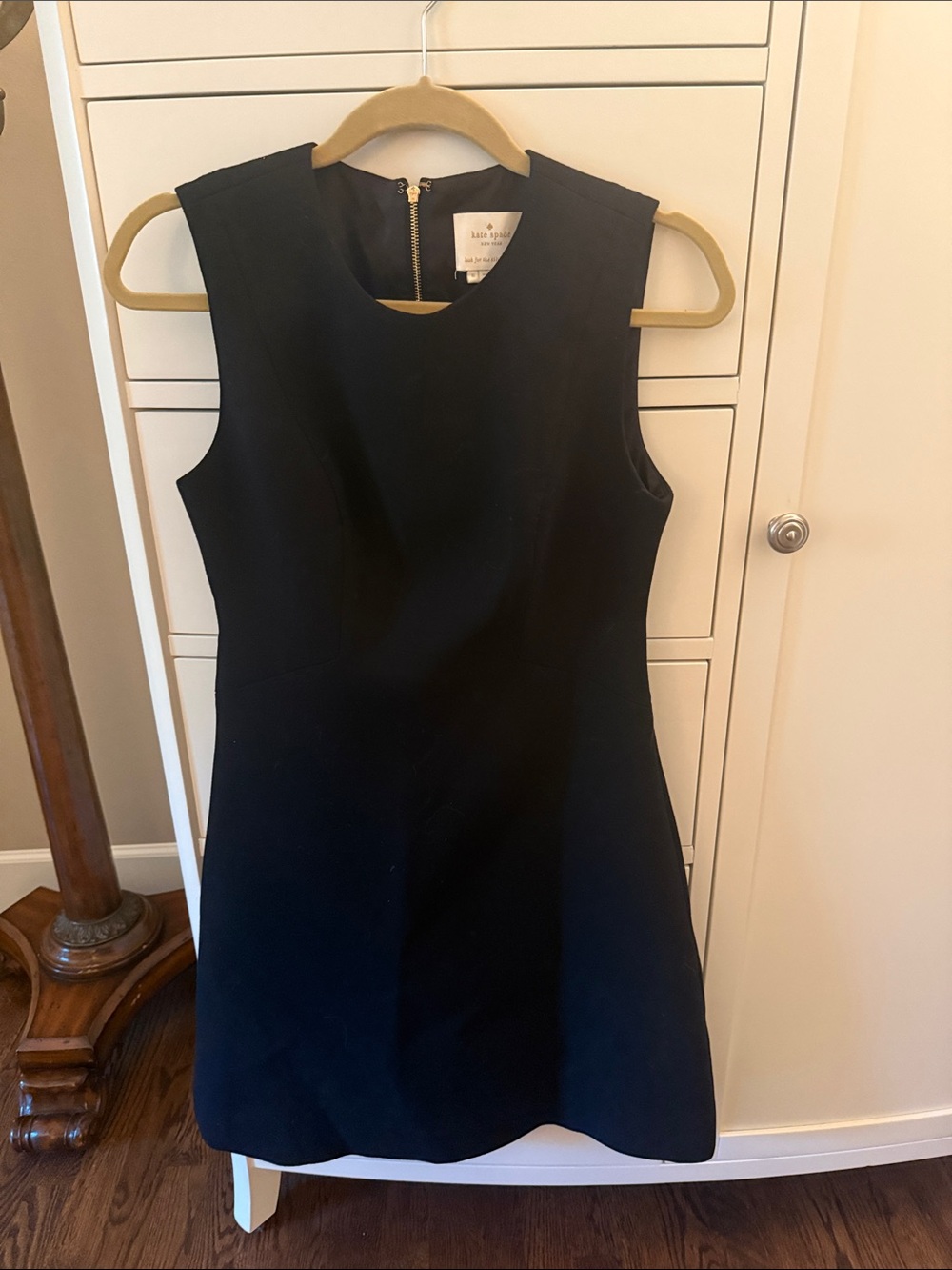 kate spade Black Sleeveless Sheath Dress with Back Zip